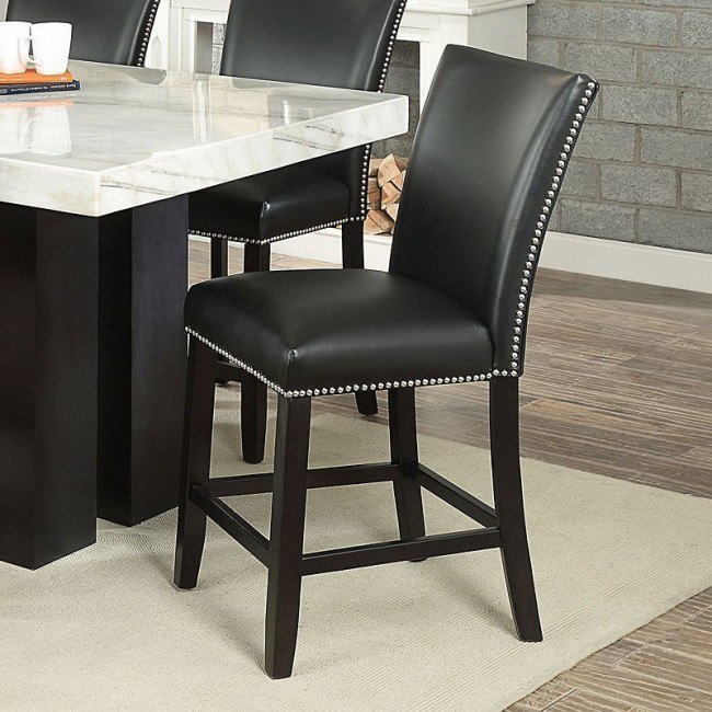 Black counter height on sale table and chairs