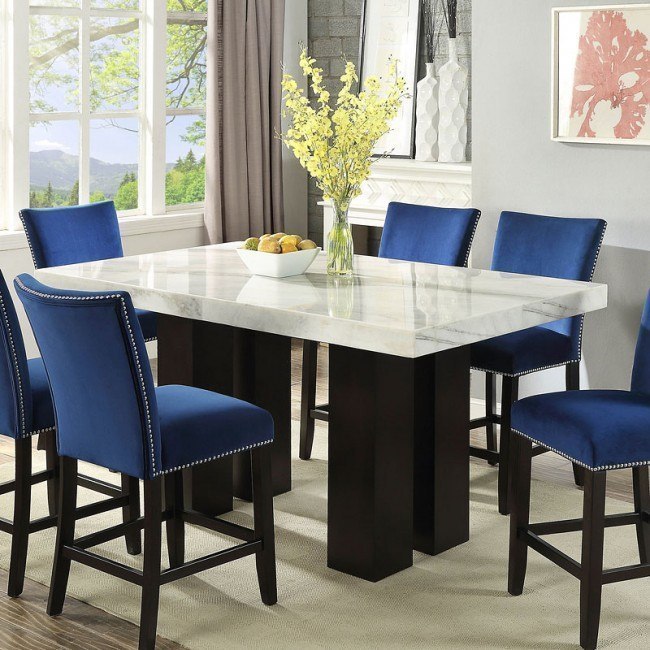 Counter height rectangular on sale dining table set