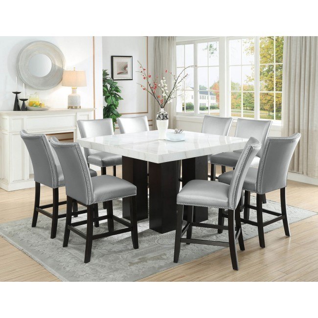 Silver kitchen sale chairs