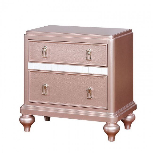 Ariston Nightstand (Rose Gold)