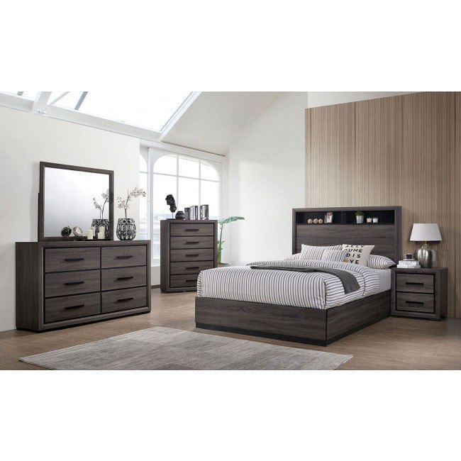 Conwy Bookcase Bedroom Set