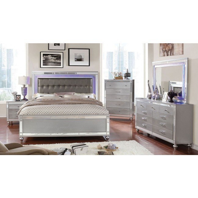 Rooms to go shop silver bedroom set