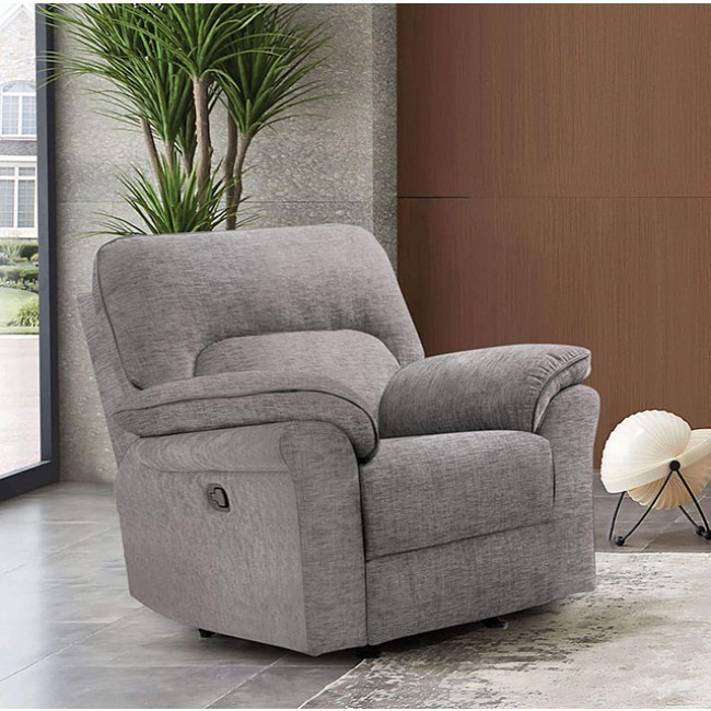Josias Glider Recliner (Light Gray)