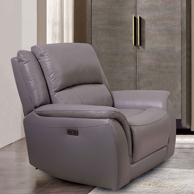 Gorgius Power Recliner (Light Gray)