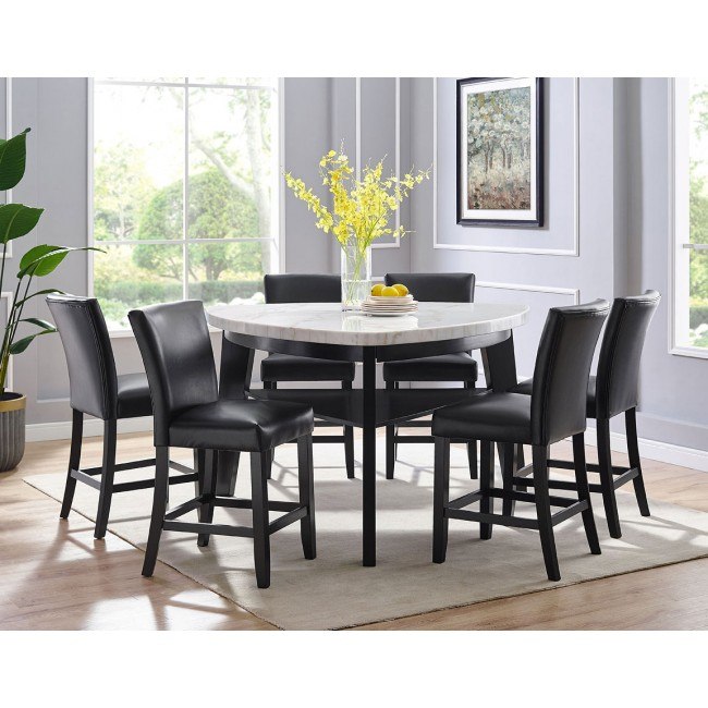 Steve silver counter height dining sets discount