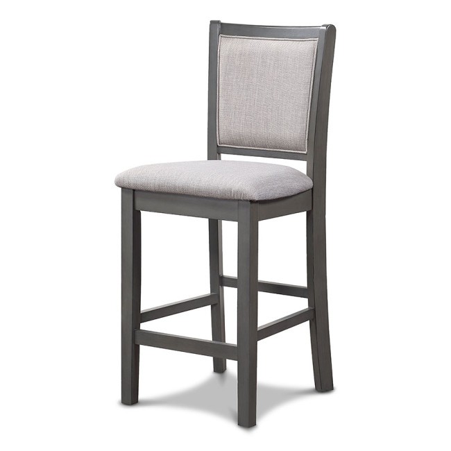 Amy Gray Counter Height Chair (Set of 2)
