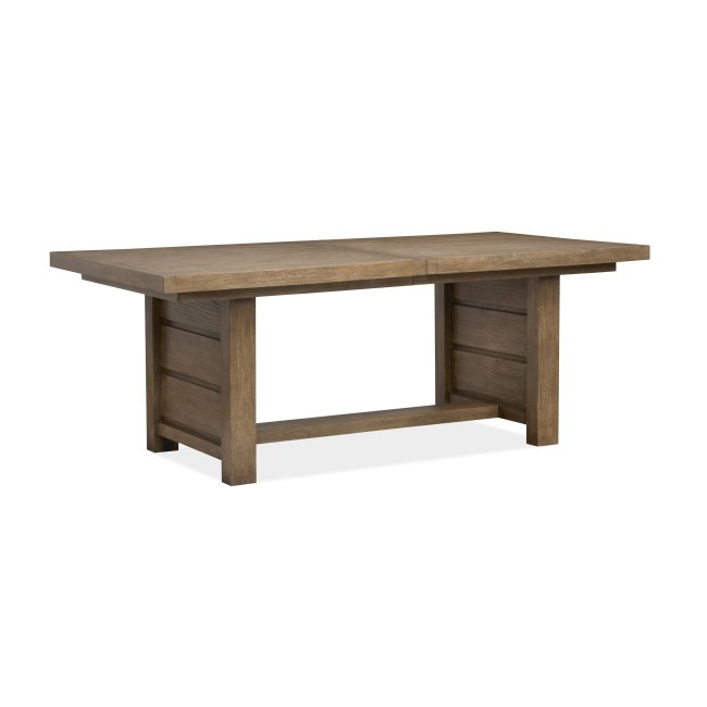 Plum Creek Sierra Brown Extension Dining Table
