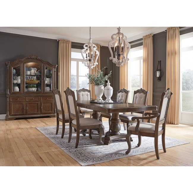 Charmond Dining Room Set Signature Design Furniture Cart