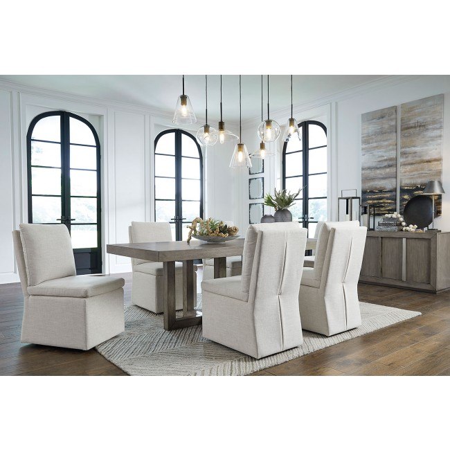 Ellison dining table and bench 2025 set