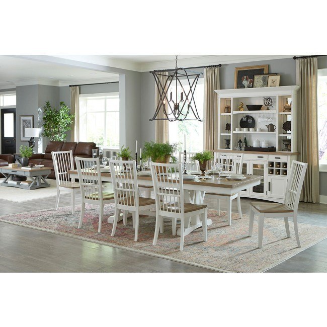 Whitewash shop dinette set
