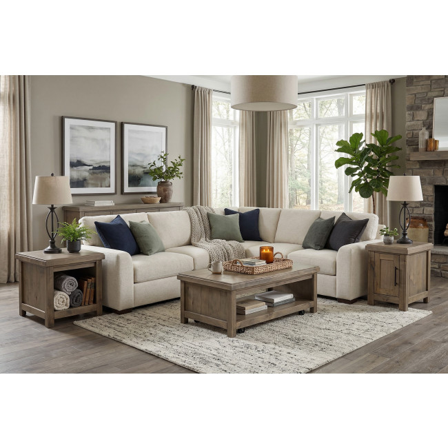 Dakota Barnwood Occasional Table Set
