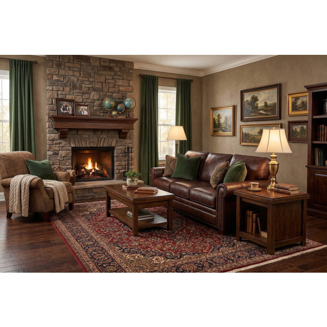 Dakota Whiskey Occasional Table Set