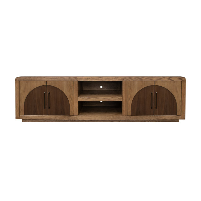 Eclipse Bourbon Oak 92-inch Super TV Console