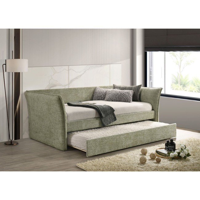 Yuri Light Green Twin Daybed w/ Trundle