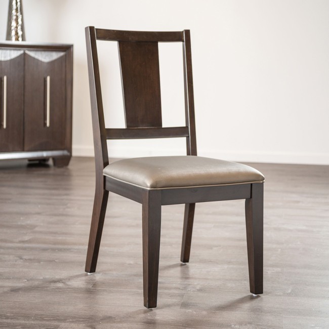 Hinwitz Espresso Side Chair (Set of 2)