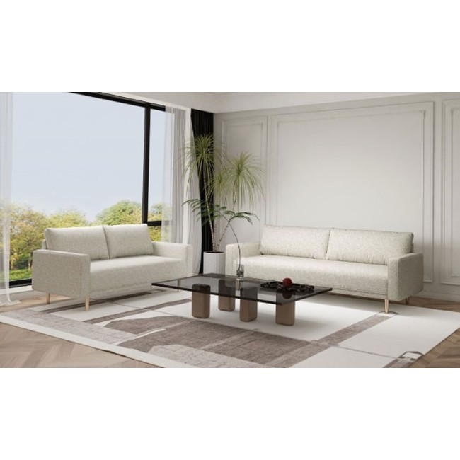 Elverum Living Room Set (Off-White)
