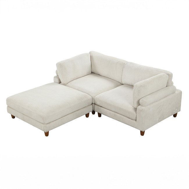 Dagenham Beige 3-Piece Modular Sectional