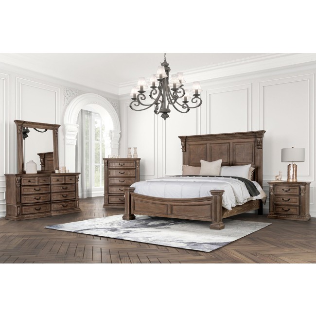 Seven Oaks Panel Bedroom Set