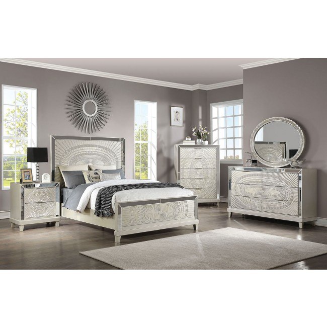 Valletta Panel Bedroom Set Furniture Of America | Furniture Cart