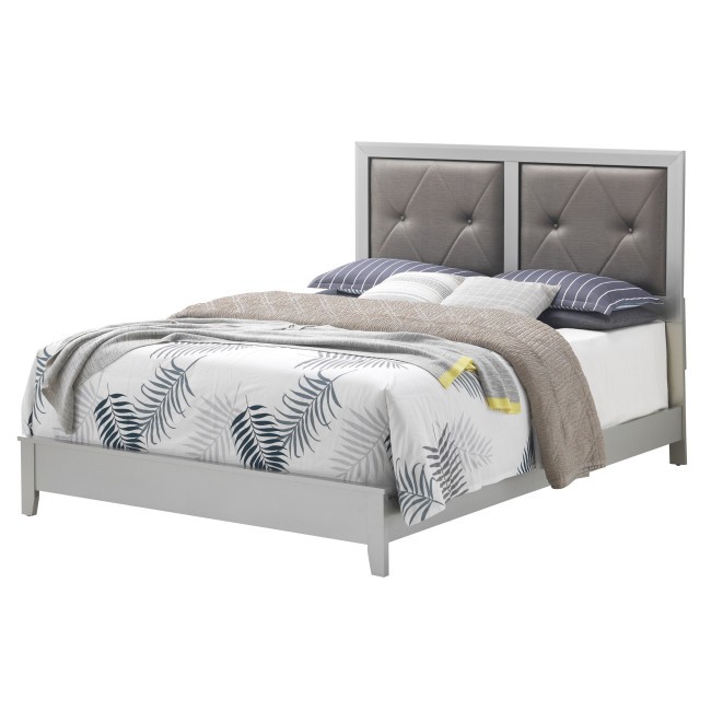 Primo Silver Champagne Queen Bed