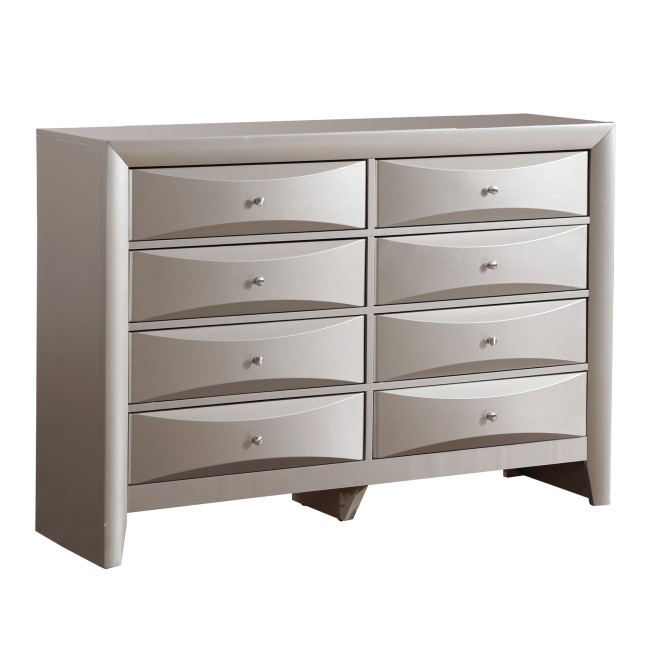 Marilla Silver Champagne Dresser