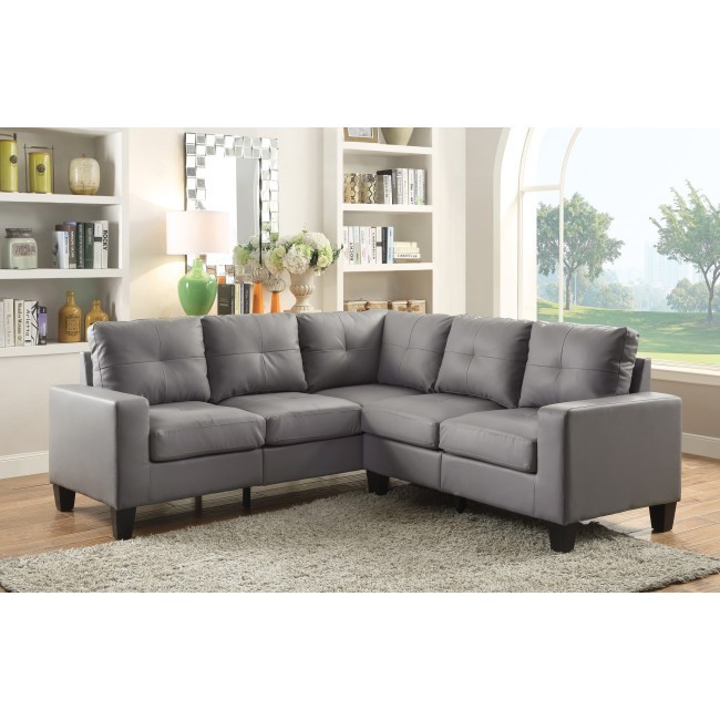 Newbury Gray Sectional Living Room Set