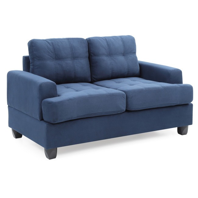 Sandridge Navy Blue Loveseat