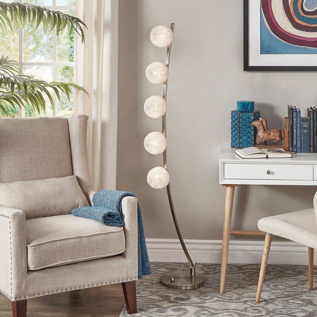 Inara Floor Lamp Homelegance Furniture Cart