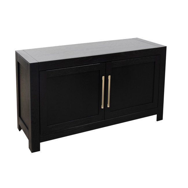 Harbor Black 2-Door Cabinet