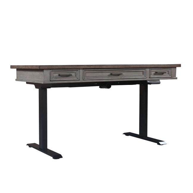 Caraway 60 Inch Lift Top Desk (Aged Slate)