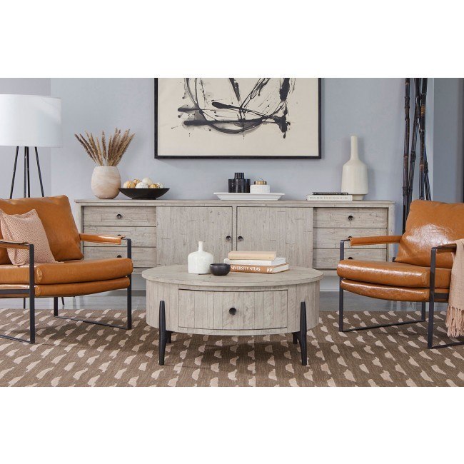 Zane Round Occasional Table Set