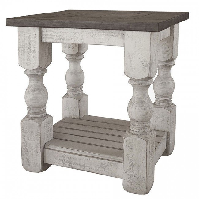 Off white end tables clearance