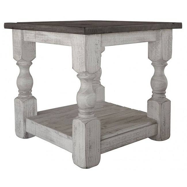 Distressed off white end tables hotsell