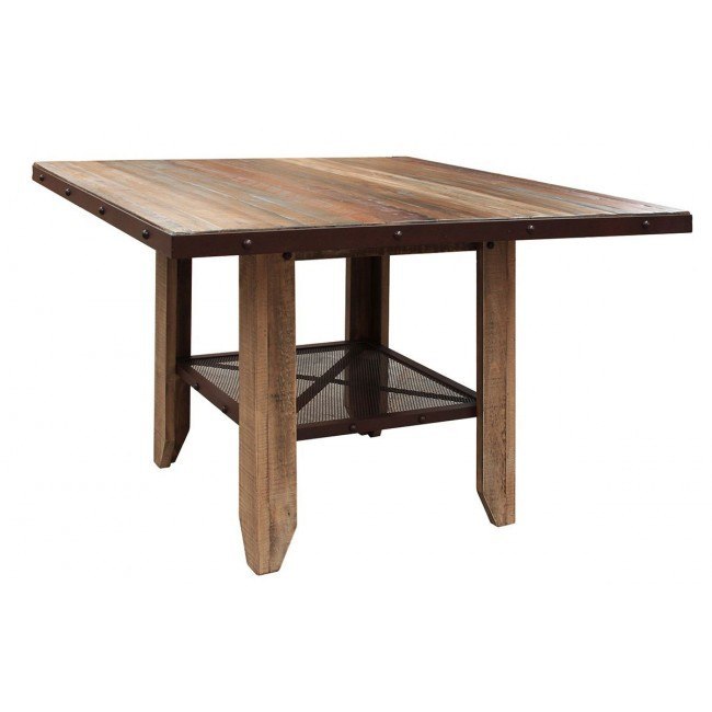 42x42 counter outlet height table