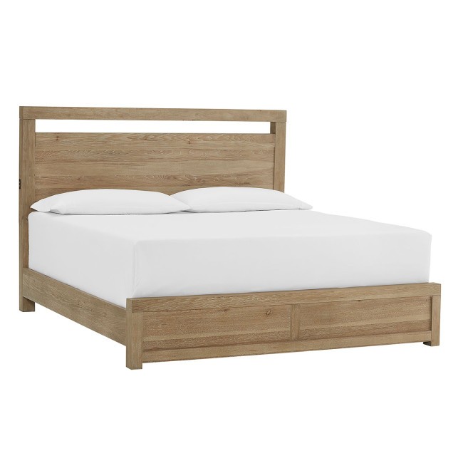 Modern Loft Panel Bed (Modern Khaki) Aspenhome | Furniture Cart