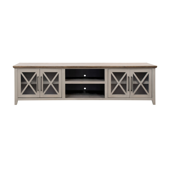 Ithaca Sandstone and Bourbon 96-inch TV Console