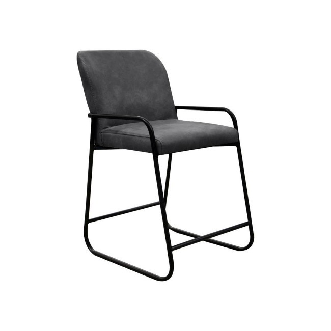 800 Series 24 Inch Upholstered Barstool (Gray)