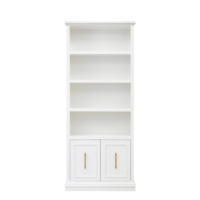 Jordan White 2-Door Display Case