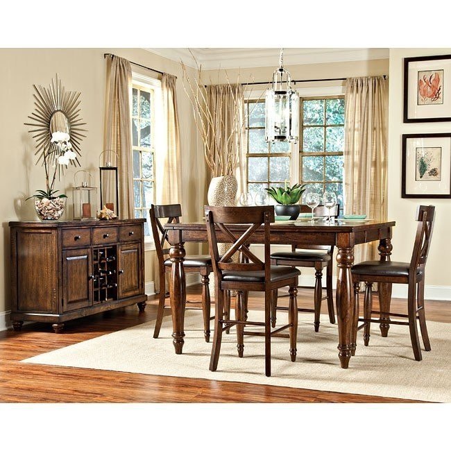 Porter counter height on sale dining room table