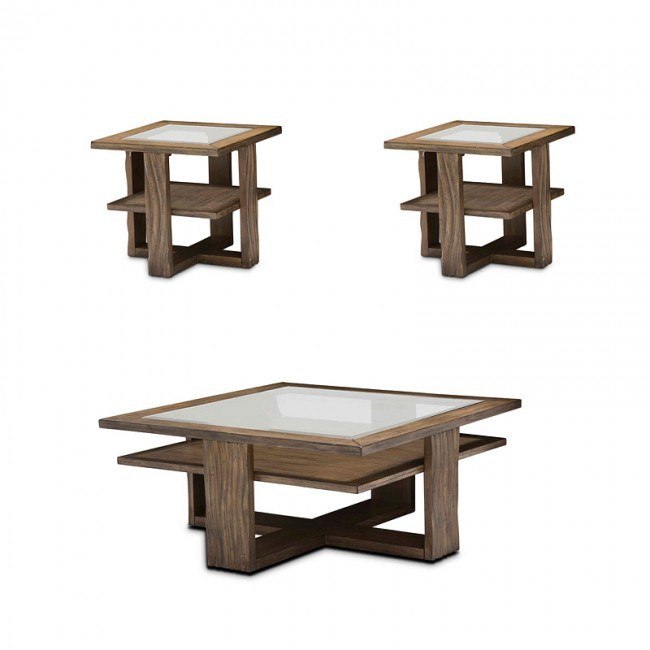 Del Mar Sound Square Occasional Table Set