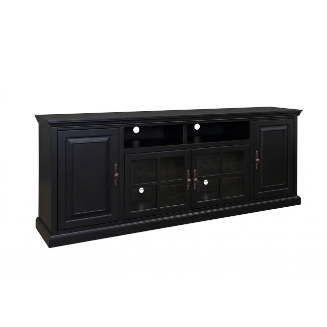 Kensington Black 86-inch TV Console