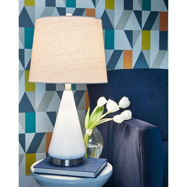 Ceramic lamp set top