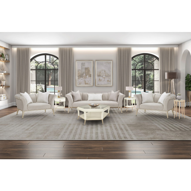 Yvette Porcini Living Room Set