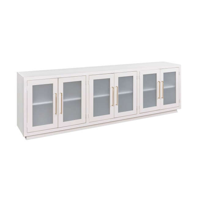 Perry 97 Inch Console w/ 6 Doors (White)