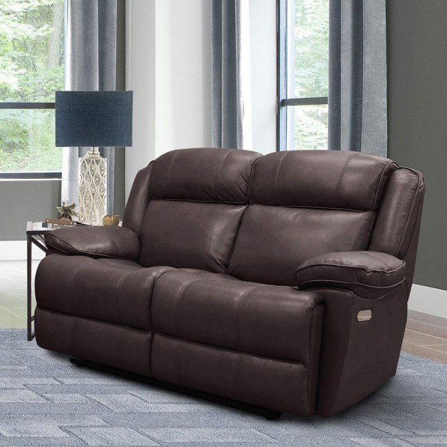 Eclipse Power Reclining Loveseat (Florence Brown) Parker Living ...