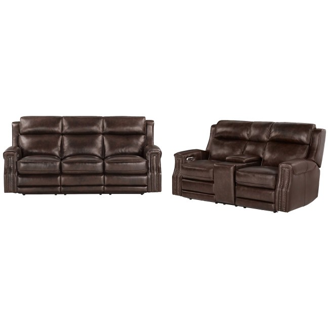 Hensley Smooth Espresso Power Reclining Living Room Set