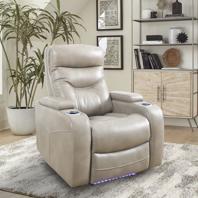 Origin Power Home Theater Recliner (Linen)