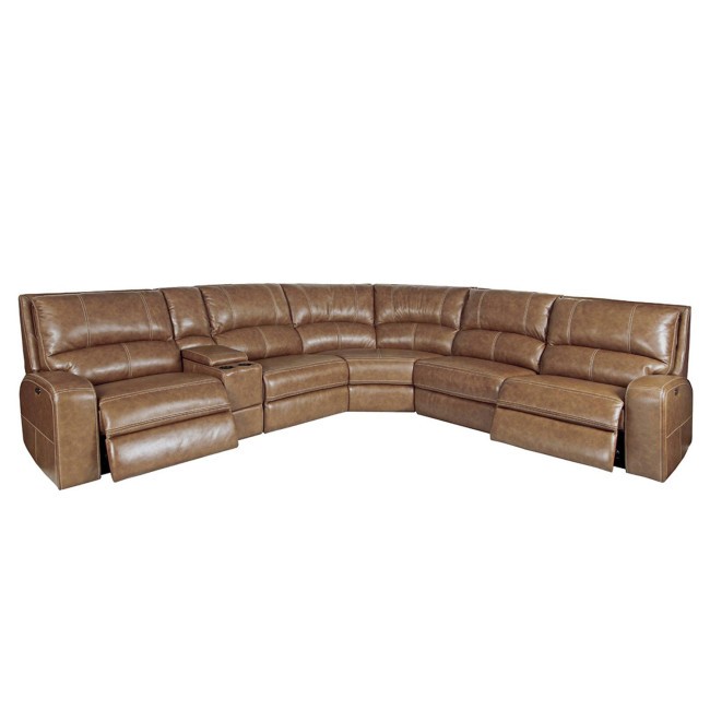 Swift Bourbon 6-Piece Power Reclining Sectional