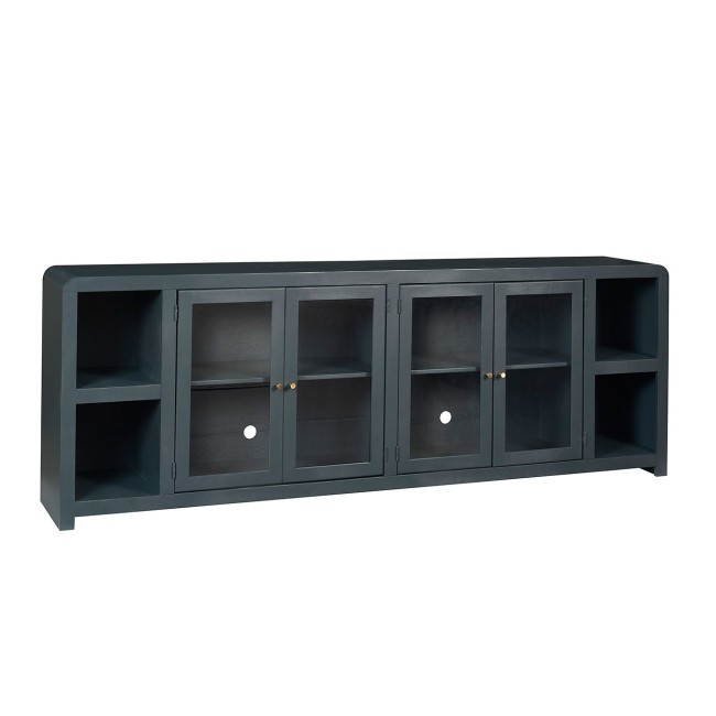 Taylor 96 Inch Console w/ 4 Doors (Malta Blue)
