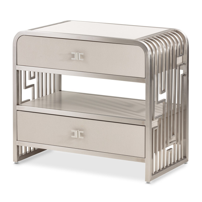 Roxbury Park Metal Nightstand